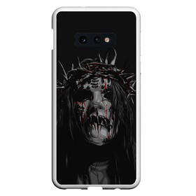 Чехол для Samsung S10E с принтом Joey Jordison в Новосибирске, Силикон | Область печати: задняя сторона чехла, без боковых панелей | alternative | metall | music | rock | slipknot | slipnot | альтернатива | металл | музыка | рок | слипкнот | слипнот