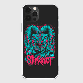 Чехол для iPhone 12 Pro с принтом Slipknot Monster в Новосибирске, силикон | область печати: задняя сторона чехла, без боковых панелей | alternative | metall | music | rock | slipknot | slipnot | альтернатива | металл | музыка | рок | слипкнот | слипнот