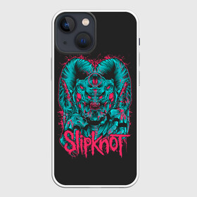 Чехол для iPhone 13 mini с принтом Slipknot Monster в Новосибирске,  |  | alternative | metall | music | rock | slipknot | slipnot | альтернатива | металл | музыка | рок | слипкнот | слипнот