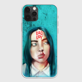 Чехол для iPhone 12 Pro с принтом BAD GUY | BILLIE EILISH (Z) в Новосибирске, силикон | область печати: задняя сторона чехла, без боковых панелей | bad guy | badguy | be | bg | billie | billie eilish | blohsh | ghoul | айлиш | билли | билли айлиш | бэрд | пайрат | пайрат бэрд