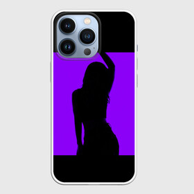 Чехол для iPhone 13 Pro с принтом тень танцующей девушки в Новосибирске,  |  | аннотация | веселая | веселье | волнение | дискотека | женский пол | клуб | концерт | люди | музыка | музыкальный | оборудование | освещение | освещенный | праздник | развлечения | событие