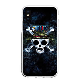 Чехол для iPhone XS Max матовый с принтом Веселый Роджер One Piece. Большой куш в Новосибирске, Силикон | Область печати: задняя сторона чехла, без боковых панелей | Тематика изображения на принте: anime | manga | monkey d. luffy | one piece | аниме | большой куш | ван пис | вон пис | гол д. роджер | кайдо | король пиратов | луфи | луффи | манга | манки д. луффи | нами | нико робин | пират | портгас д. эйс | ророноа зоро