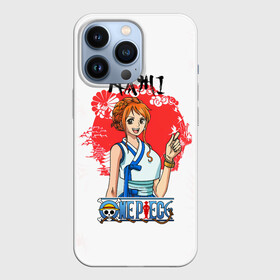 Чехол для iPhone 13 Pro с принтом Нами One Piece. Большой куш в Новосибирске,  |  | anime | manga | one piece | аниме | большой куш | ван пис | великий флот соломенной шляпы | вон пис | девушка с рыжими волосами | король пиратов | кошка воровка | манга | навигатор | нами | намидзо | о нами