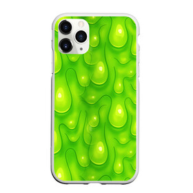 Чехол для iPhone 11 Pro Max матовый с принтом СЛИЗЬ / SLIME / ТЕКСТУРА в Новосибирске, Силикон |  | pattern | slime | желе | жидкость | зеленый | мерзко. | слизь | сопли | текстура | узор