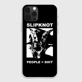 Чехол для iPhone 12 Pro Max с принтом People shit в Новосибирске, Силикон |  | Тематика изображения на принте: alternative | metall | music | rock | slipknot | slipnot | альтернатива | металл | музыка | рок | слипкнот | слипнот