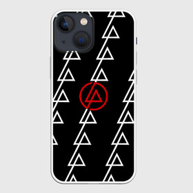 Чехол для iPhone 13 mini с принтом LP в Новосибирске,  |  | alternative | linkin park | metall | music | rock | альтернатива | линкин парк | металл | музыка | рок