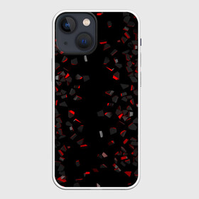 Чехол для iPhone 13 mini с принтом 3Д Разлом | 3D Плиты в Новосибирске,  |  | 3d | 3д | neon | pattern | steel | броня | взрыв | вулкан | геометрия | каменная | камни | камуфляж | многоугольники | неон | неоновые | паттерн | плиты | разлом | разрушение | разрыв | сталь | текстура