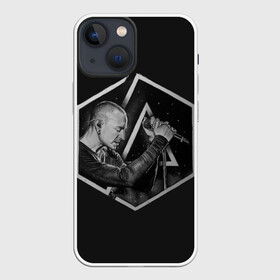 Чехол для iPhone 13 mini с принтом Честер скетч в Новосибирске,  |  | alternative | linkin park | metall | music | rock | альтернатива | линкин парк | металл | музыка | рок | честер беннингтон