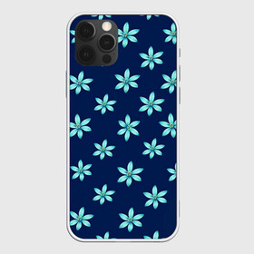 Чехол для iPhone 12 Pro Max с принтом Цветы | Голубые в Новосибирске, Силикон |  | весна | дерево | природа | розы | цветок | цветы