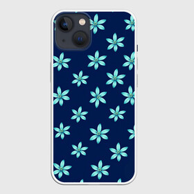 Чехол для iPhone 13 с принтом Цветы | Голубые в Новосибирске,  |  | весна | дерево | природа | розы | цветок | цветы