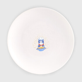 Тарелка с принтом Котик-повар в Новосибирске, фарфор | диаметр - 210 мм
диаметр для нанесения принта - 120 мм | арт | кот | котик | кошка | макароны | паста | повар | рисунок | спагетти