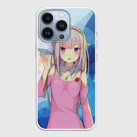 Чехол для iPhone 13 Pro с принтом EmiliaRem в Новосибирске,  |  | anime | emilia | re | re zero | rem | аниме | жизнь с нуля | ре зеро | рем | эмилия