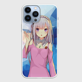 Чехол для iPhone 13 Pro Max с принтом EmiliaRem в Новосибирске,  |  | anime | emilia | re | re zero | rem | аниме | жизнь с нуля | ре зеро | рем | эмилия