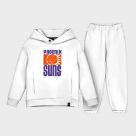 Детский костюм хлопок Oversize с принтом Phoenix Suns в Новосибирске,  |  | basketball | mvp | nba | phoenix | sport | streetball | suns | аризона | баскетбол | игра | крис пол | мяч | нба | санс | спорт | стритбол | тренер | финикс | чемпион