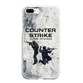 Чехол для iPhone 7Plus/8 Plus матовый с принтом COUNTER TERRORIST | CS GO (Z) в Новосибирске, Силикон | Область печати: задняя сторона чехла, без боковых панелей | awp | counter strike | counter terrorist | cs go | cs go global offensive | cs:go | csgo | global offensive | глобальное наступление | контрудар | кс го | ксго