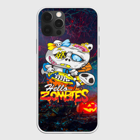 Чехол для iPhone 12 Pro Max с принтом Hello Zombies в Новосибирске, Силикон |  | hello kitty | hello zombies | зомбак | зомби | китти | ужасы | хеллоуин | хэллоуин