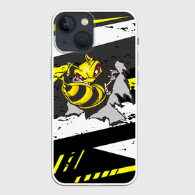 Чехол для iPhone 13 mini с принтом Оса 3D в Новосибирске,  |  | 3d | жало | мед | насекомое | оса | пчела