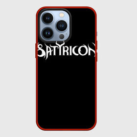 Чехол для iPhone 13 Pro с принтом Satyricon | Сатирикон в Новосибирске,  |  | black metal | metal | rock | satyricon | блэк метал | метал | рок | сатирикон