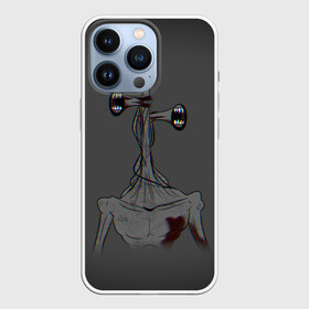 Чехол для iPhone 13 Pro с принтом Сиреноголовый Глитч Glitch в Новосибирске,  |  | forest | games | glitch | monster | night | siren head | глитч | детям | игры | лес | монстр | надпись | ночь | сирена | сиреноголовый | страшилка | текст | темно | туман | ужастик | хоррор
