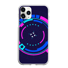 Чехол для iPhone 11 Pro Max матовый с принтом Розовый Синий Киберпанк в Новосибирске, Силикон |  | жанр | научный | фантастика | фантастический | цифровые технологии