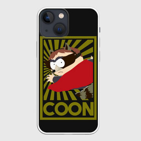Чехол для iPhone 13 mini с принтом COON в Новосибирске,  |  | cartman | south park | мульт | мультфильм | эрик картман | южный парк