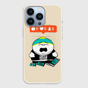 Чехол для iPhone 13 Pro с принтом Ноль лайков в Новосибирске,  |  | banksy | cartman | south park | бэнкси | мульт | мультфильм | эрик картман | южный парк