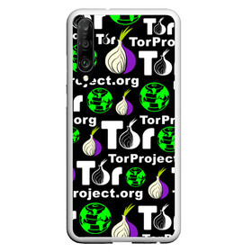 Чехол для Honor P30 с принтом ТОР / TOR PROJECT BROWSER в Новосибирске, Силикон | Область печати: задняя сторона чехла, без боковых панелей | tor browser | torproject | анонимность | анонимный браузер | взлом | даркнет | зеркала | луковица | тор браузер | хакер | черный интернет.