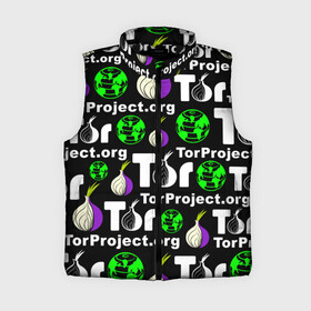 Женский жилет утепленный 3D с принтом ТОР   TOR PROJECT BROWSER в Новосибирске,  |  | Тематика изображения на принте: tor browser | torproject | анонимность | анонимный браузер | взлом | даркнет | зеркала | луковица | тор браузер | хакер | черный интернет.