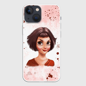 Чехол для iPhone 13 mini с принтом Амели | Amelie (Z) в Новосибирске,  |  | amelie | the fabulous destiny of amelie poulain | амели | амели с монмартра | одри тоту | пулен | тег | французская комедия