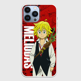 Чехол для iPhone 13 Pro Max с принтом Мелиодас, Meliodas в Новосибирске,  |  | anime | manga | meliodas | аниме | манга | мелиодас