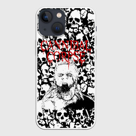 Чехол для iPhone 13 mini с принтом Cannibal Corpse | Труп Каннибала (Z) в Новосибирске,  |  | cannibal | cannibal corpse | corpse | death metal | deathgrind | алекс уэбстер | брутальный дэт метал | дэт метал | дэтграйнд | пол мазуркевич | роб барретт | труп каннибала