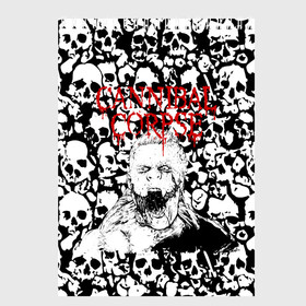 Скетчбук с принтом Cannibal Corpse | Труп Каннибала (Z) в Новосибирске, 100% бумага
 | 48 листов, плотность листов — 100 г/м2, плотность картонной обложки — 250 г/м2. Листы скреплены сверху удобной пружинной спиралью | Тематика изображения на принте: cannibal | cannibal corpse | corpse | death metal | deathgrind | алекс уэбстер | брутальный дэт метал | дэт метал | дэтграйнд | пол мазуркевич | роб барретт | труп каннибала