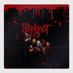 Магнитный плакат 3Х3 с принтом SLIPKNOT | СЛИПКНОТ (Z) в Новосибирске, Полимерный материал с магнитным слоем | 9 деталей размером 9*9 см | rock | slipknot | алессандро вентурелла | джей вайнберг | джеймс рут | кори тейлор | крэйг джонс | мик томсон | петля | рок | сид уилсон | скользящий узел | слипкнот | тяжелый рок | удавка | шон крэхан