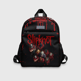 Детский рюкзак 3D с принтом SLIPKNOT | СЛИПКНОТ (Z) в Новосибирске, 100% полиэстер | лямки с регулируемой длиной, сверху петелька, чтобы рюкзак можно было повесить на вешалку. Основное отделение закрывается на молнию, как и внешний карман. Внутри дополнительный карман. По бокам два дополнительных кармашка | rock | slipknot | алессандро вентурелла | джей вайнберг | джеймс рут | кори тейлор | крэйг джонс | мик томсон | петля | рок | сид уилсон | скользящий узел | слипкнот | тяжелый рок | удавка | шон крэхан