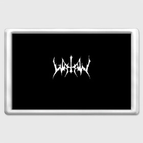 Магнит 45*70 с принтом Watain в Новосибирске, Пластик | Размер: 78*52 мм; Размер печати: 70*45 | Тематика изображения на принте: black metal | rock | watain | блэк метал | ватайн | группы | метал | рок