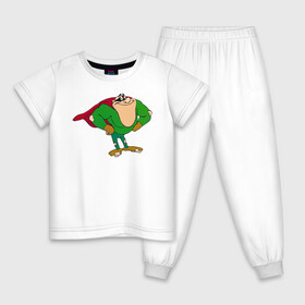 Детская пижама хлопок с принтом Boogerman в Новосибирске, 100% хлопок |  брюки и футболка прямого кроя, без карманов, на брюках мягкая резинка на поясе и по низу штанин
 | boogerman | dendy | games | retro | sega | superhero | бугермэн | дэнди | игры | классика | ретро | сега | супергерой