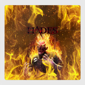 Магнитный плакат 3Х3 с принтом Hades | Гадес (Z) в Новосибирске, Полимерный материал с магнитным слоем | 9 деталей размером 9*9 см | aid | hades | nyx | roguelike | thanatos | zagreus | аид | гадес | загрей | никс | рогалик | танатос