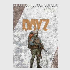 Скетчбук с принтом DAYZ | ДЕЙЗИ (Z) в Новосибирске, 100% бумага
 | 48 листов, плотность листов — 100 г/м2, плотность картонной обложки — 250 г/м2. Листы скреплены сверху удобной пружинной спиралью | Тематика изображения на принте: apocalypse | arma 2 | dayz | game | survival horror | zombie | апокалипсис | арма | арма 2 | дейзи | зомби | зомби апокалипсисом | игра | мертвецы | симулятор выживания | ходячик мертвецы