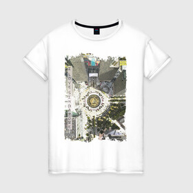 Женская футболка хлопок с принтом Я люблю Сингапур в Новосибирске, 100% хлопок | прямой крой, круглый вырез горловины, длина до линии бедер, слегка спущенное плечо | singapore | trevel | город | красивые места | отдых | популярное | приключение | путешествия | рисунок карандашем