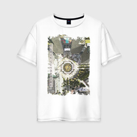 Женская футболка хлопок Oversize с принтом Я люблю Сингапур в Новосибирске, 100% хлопок | свободный крой, круглый ворот, спущенный рукав, длина до линии бедер
 | singapore | trevel | город | красивые места | отдых | популярное | приключение | путешествия | рисунок карандашем