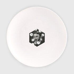 Тарелка с принтом Никола Тесла в Новосибирске, фарфор | диаметр - 210 мм
диаметр для нанесения принта - 120 мм | арт | лампочка | лампочки | никола тесла | рисунок | тесла | учёный | чёрно белый | черно белый рисунок | электричество