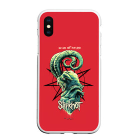 Чехол для iPhone XS Max матовый с принтом SLIPKNOT | СЛИПКНОТ (+спина) (Z) в Новосибирске, Силикон | Область печати: задняя сторона чехла, без боковых панелей | rock | slipknot | петля | рок | скользящий узел | слипкнот | тяжелый рок | удавка