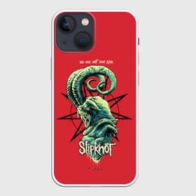 Чехол для iPhone 13 mini с принтом SLIPKNOT | СЛИПКНОТ (+спина) (Z) в Новосибирске,  |  | rock | slipknot | петля | рок | скользящий узел | слипкнот | тяжелый рок | удавка