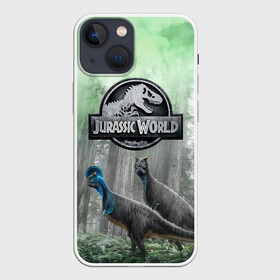 Чехол для iPhone 13 mini с принтом Jurassic World | Мир Юрского периода (Z) в Новосибирске,  |  | dino | дино | динозавр | динозавры | кино | мир юрского периода | тирекс | фильм | юрский | юрский период