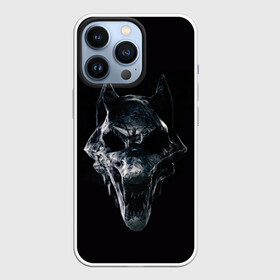 Чехол для iPhone 13 Pro с принтом Ведьмак. Кошмар волка в Новосибирске,  |  | Тематика изображения на принте: stream | streem | toss a coin | twitch | аард | аксис | белый волк | в ванной | ведьмак | весемир | весимир | висемир | геральд | заплатите | игни | ирден | квен | на стриме | сомн | стрим | супир | твич | чеканной монетой