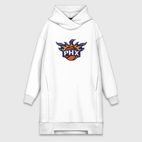 Платье-худи хлопок с принтом Phoenix Suns в Новосибирске,  |  | basketball | mvp | nba | phoenix | sport | streetball | suns | аризона | баскетбол | игра | крис пол | мяч | нба | санс | спорт | стритбол | тренер | финикс | чемпион