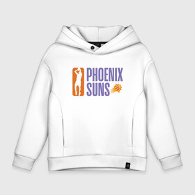 Детское худи Oversize хлопок с принтом NBA - Suns в Новосибирске, френч-терри — 70% хлопок, 30% полиэстер. Мягкий теплый начес внутри —100% хлопок | боковые карманы, эластичные манжеты и нижняя кромка, капюшон на магнитной кнопке | Тематика изображения на принте: basketball | mvp | nba | phoenix | sport | streetball | suns | аризона | баскетбол | игра | крис пол | мяч | нба | санс | спорт | стритбол | тренер | финикс | чемпион