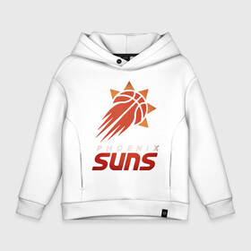 Детское худи Oversize хлопок с принтом Suns Basketball в Новосибирске, френч-терри — 70% хлопок, 30% полиэстер. Мягкий теплый начес внутри —100% хлопок | боковые карманы, эластичные манжеты и нижняя кромка, капюшон на магнитной кнопке | Тематика изображения на принте: basketball | mvp | nba | phoenix | sport | streetball | suns | аризона | баскетбол | игра | крис пол | мяч | нба | санс | спорт | стритбол | тренер | финикс | чемпион