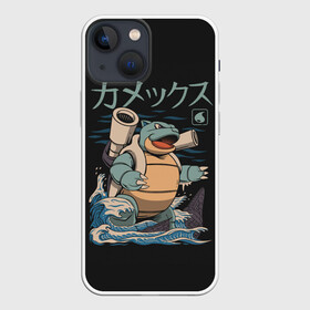 Чехол для iPhone 13 mini с принтом Бластозавр в Новосибирске,  |  | anime | pokemon | poket monster | poketmon | аниме | анимэ | бластозавр | бластойз | карманные монстры | покемон