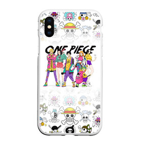 Чехол для iPhone XS Max матовый с принтом One Piece. Большой куш на стиле в Новосибирске, Силикон | Область печати: задняя сторона чехла, без боковых панелей | anime | manga | monkey d. luffy | one piece | аниме | большой куш | ван пис | вон пис | гол д. роджер | кайдо | король пиратов | луфи | луффи | манга | манки д. луффи | нами | нико робин | пират | портгас д. эйс | ророноа зоро